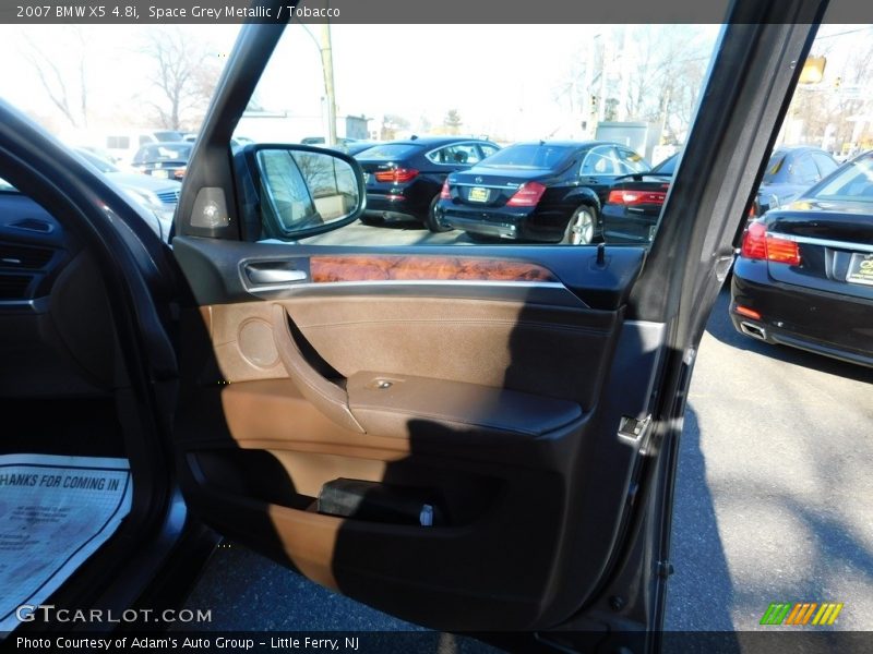 Space Grey Metallic / Tobacco 2007 BMW X5 4.8i