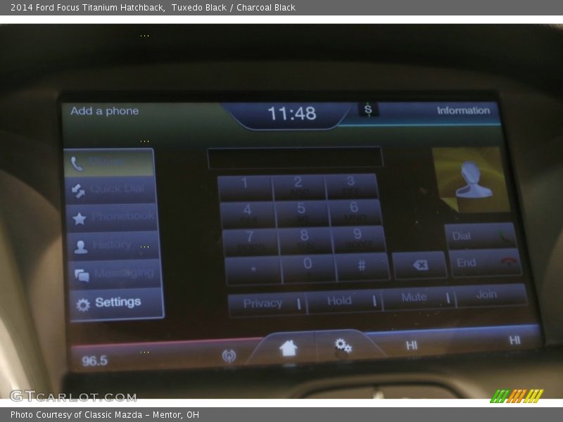 Tuxedo Black / Charcoal Black 2014 Ford Focus Titanium Hatchback