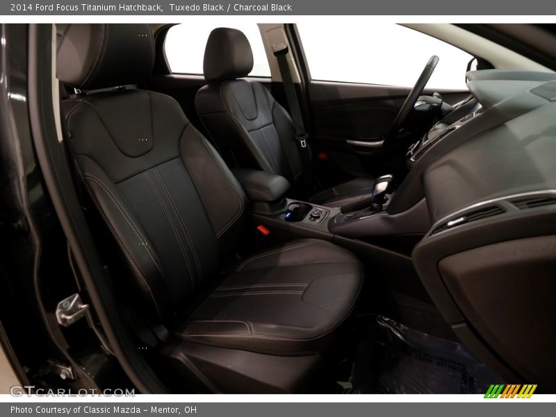 Tuxedo Black / Charcoal Black 2014 Ford Focus Titanium Hatchback