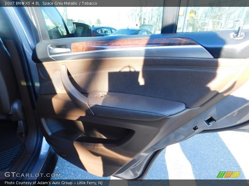 Space Grey Metallic / Tobacco 2007 BMW X5 4.8i