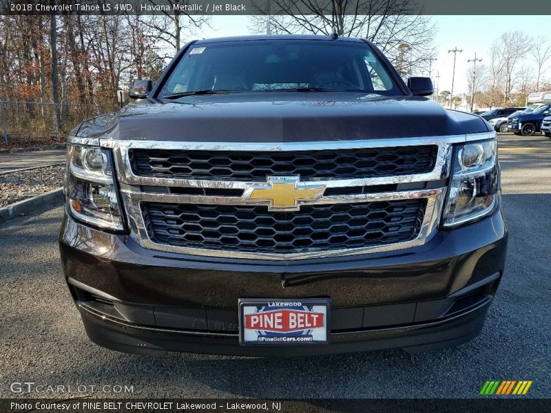 Havana Metallic / Jet Black 2018 Chevrolet Tahoe LS 4WD