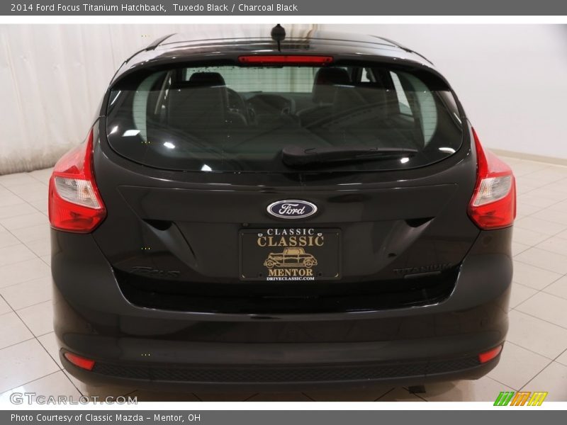 Tuxedo Black / Charcoal Black 2014 Ford Focus Titanium Hatchback