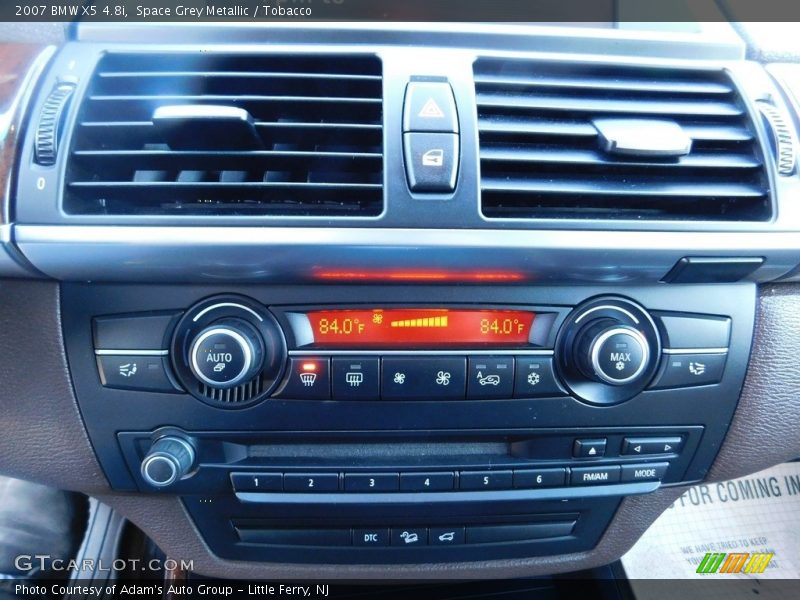 Space Grey Metallic / Tobacco 2007 BMW X5 4.8i
