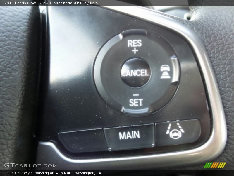 Sandstorm Metallic / Ivory 2018 Honda CR-V EX AWD