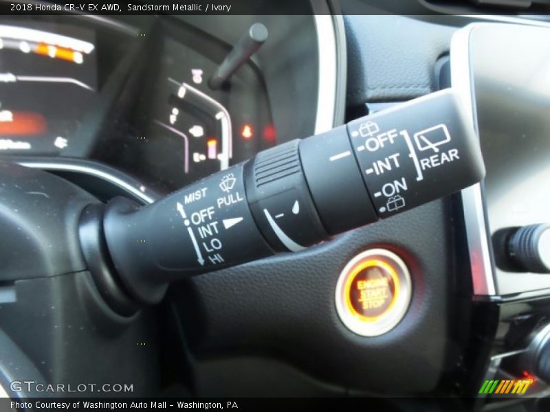 Sandstorm Metallic / Ivory 2018 Honda CR-V EX AWD