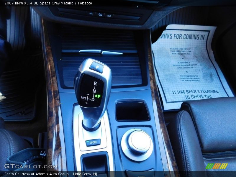 Space Grey Metallic / Tobacco 2007 BMW X5 4.8i