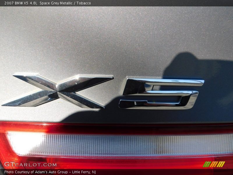 Space Grey Metallic / Tobacco 2007 BMW X5 4.8i