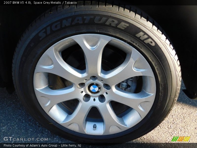 Space Grey Metallic / Tobacco 2007 BMW X5 4.8i