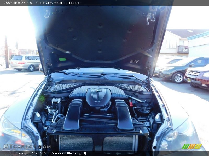 Space Grey Metallic / Tobacco 2007 BMW X5 4.8i