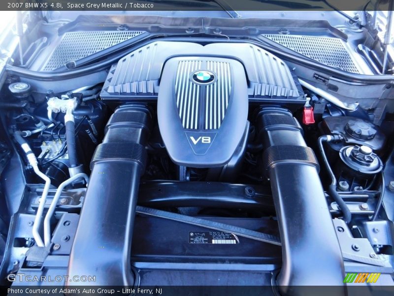 Space Grey Metallic / Tobacco 2007 BMW X5 4.8i