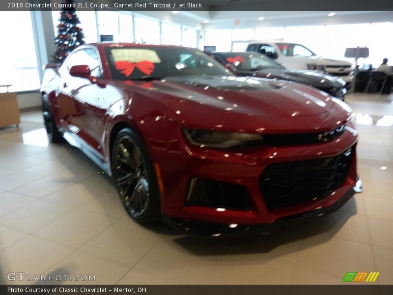 Garnet Red Tintcoat / Jet Black 2018 Chevrolet Camaro ZL1 Coupe