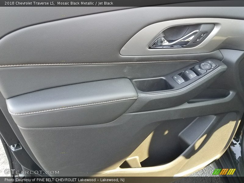 Mosaic Black Metallic / Jet Black 2018 Chevrolet Traverse LS