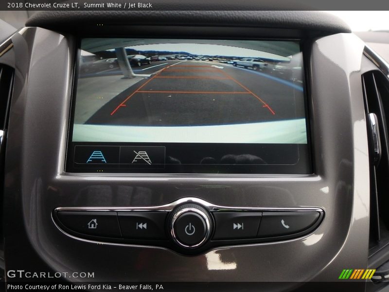 Summit White / Jet Black 2018 Chevrolet Cruze LT