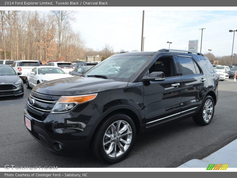 Tuxedo Black / Charcoal Black 2014 Ford Explorer Limited