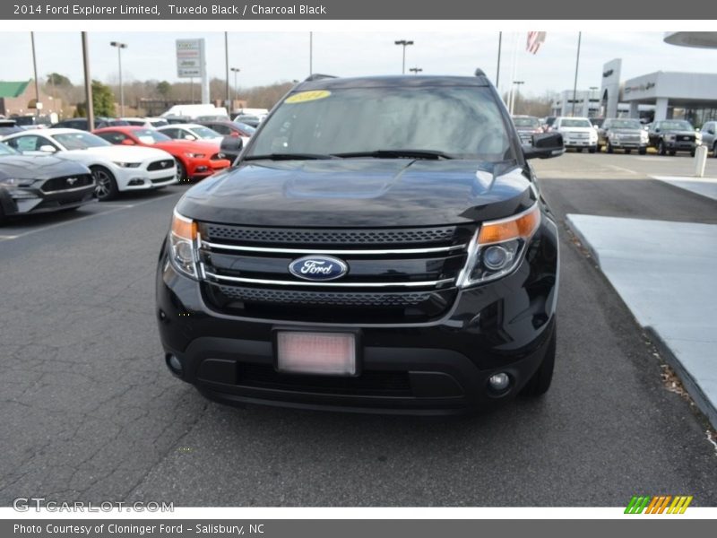 Tuxedo Black / Charcoal Black 2014 Ford Explorer Limited
