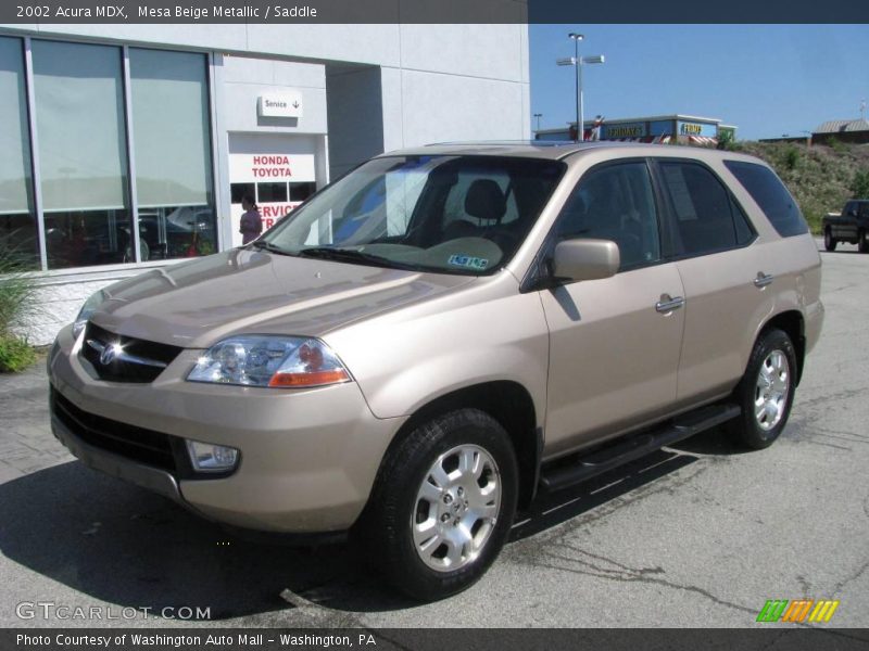 Mesa Beige Metallic / Saddle 2002 Acura MDX