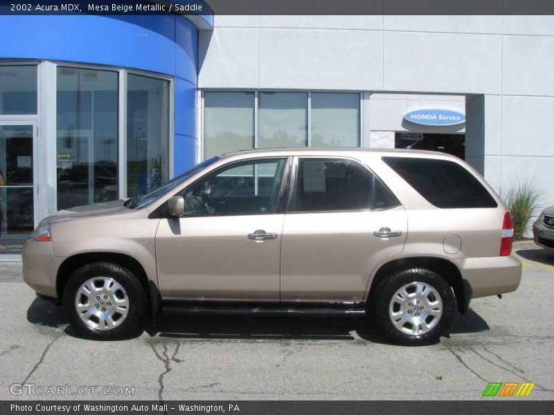 Mesa Beige Metallic / Saddle 2002 Acura MDX