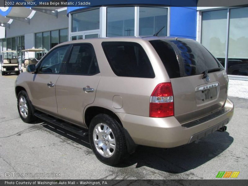 Mesa Beige Metallic / Saddle 2002 Acura MDX