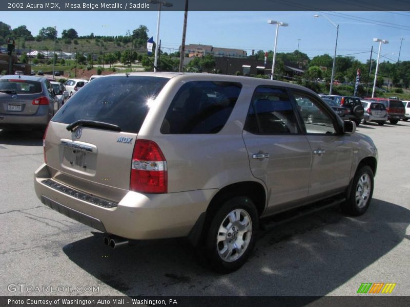 Mesa Beige Metallic / Saddle 2002 Acura MDX