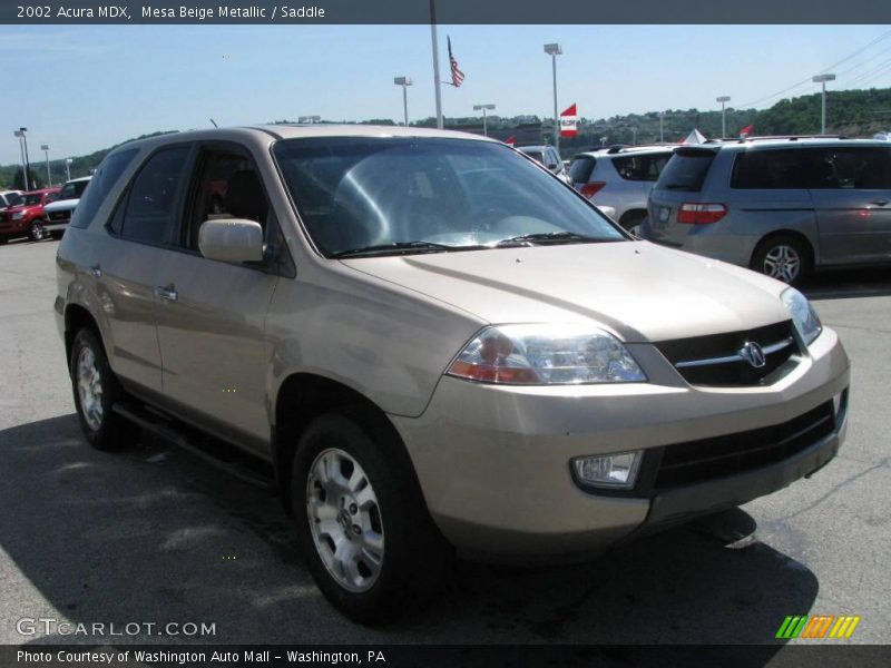 Mesa Beige Metallic / Saddle 2002 Acura MDX