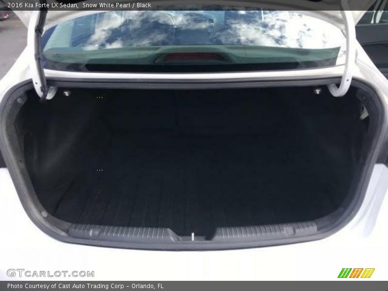 Snow White Pearl / Black 2016 Kia Forte LX Sedan