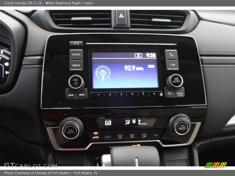 White Diamond Pearl / Ivory 2018 Honda CR-V LX