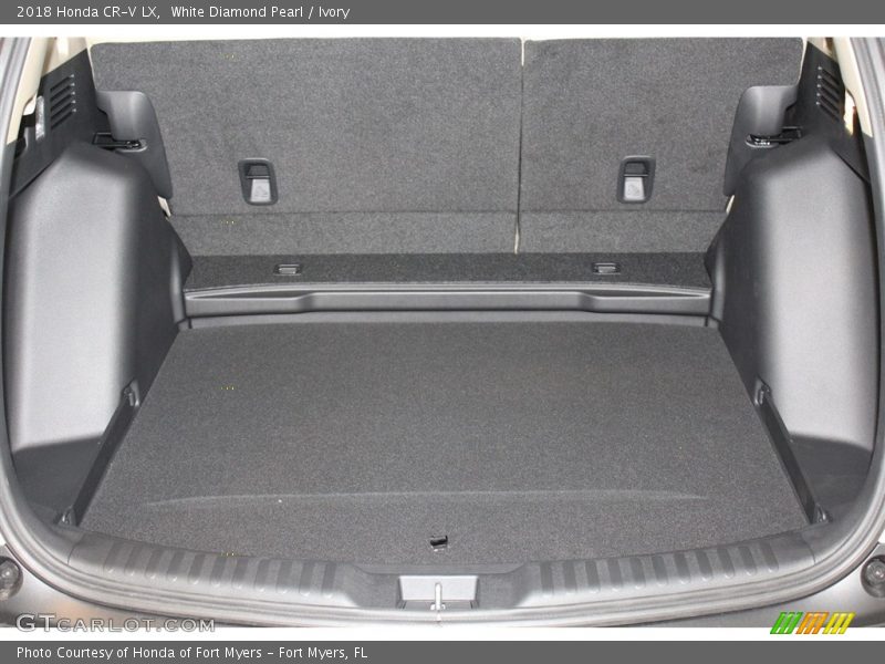 White Diamond Pearl / Ivory 2018 Honda CR-V LX