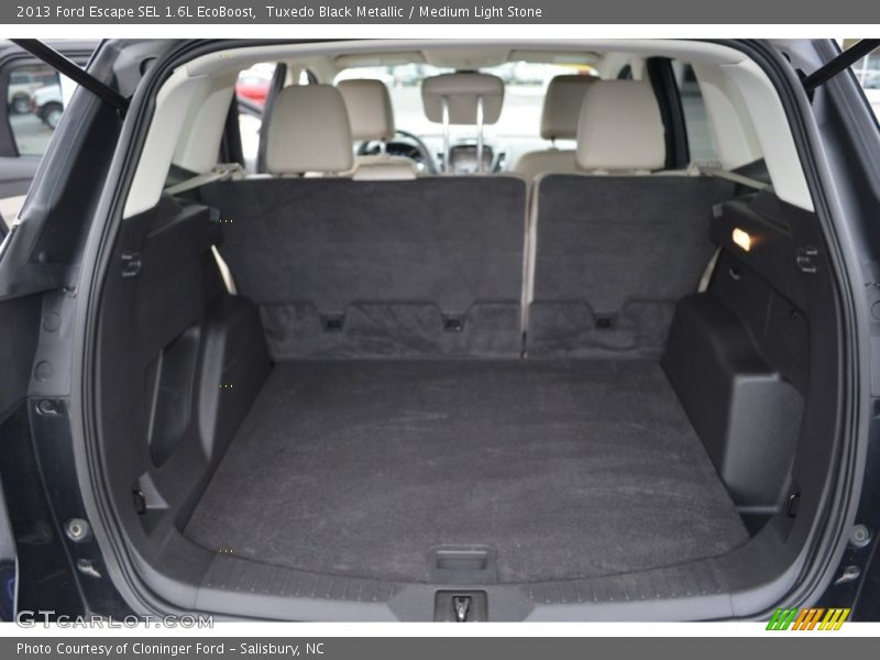 Tuxedo Black Metallic / Medium Light Stone 2013 Ford Escape SEL 1.6L EcoBoost