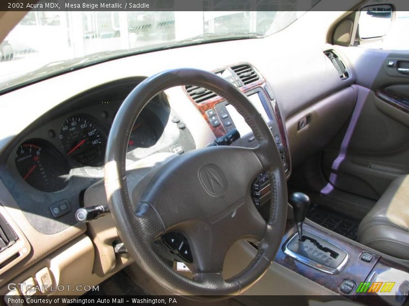 Mesa Beige Metallic / Saddle 2002 Acura MDX