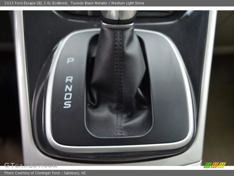 Tuxedo Black Metallic / Medium Light Stone 2013 Ford Escape SEL 1.6L EcoBoost