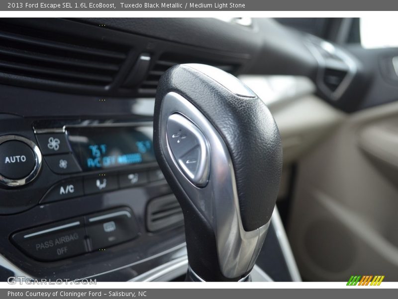 Tuxedo Black Metallic / Medium Light Stone 2013 Ford Escape SEL 1.6L EcoBoost