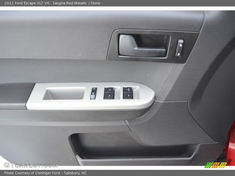 Sangria Red Metallic / Stone 2011 Ford Escape XLT V6