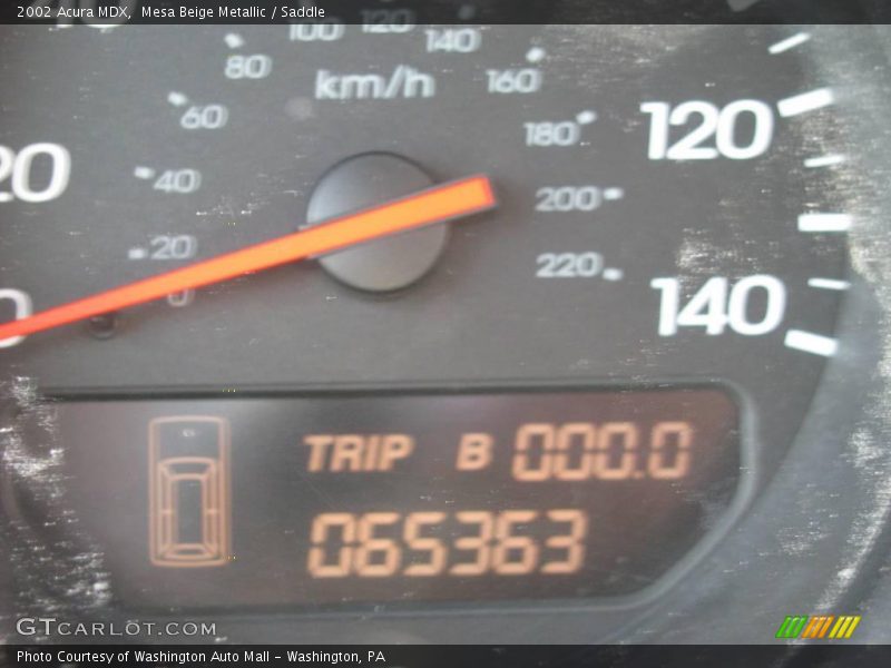 Mesa Beige Metallic / Saddle 2002 Acura MDX
