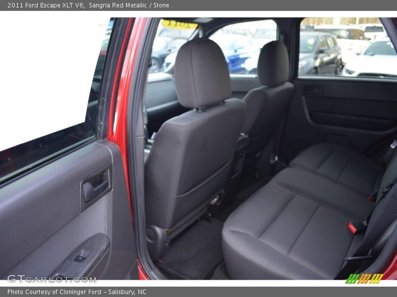 Sangria Red Metallic / Stone 2011 Ford Escape XLT V6