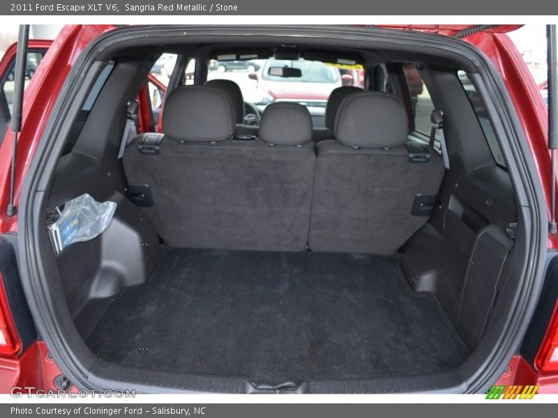 Sangria Red Metallic / Stone 2011 Ford Escape XLT V6