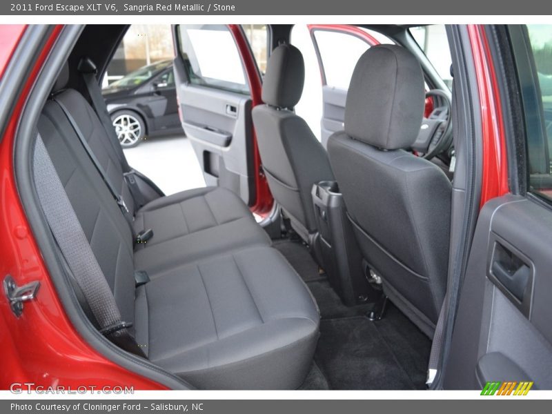 Sangria Red Metallic / Stone 2011 Ford Escape XLT V6