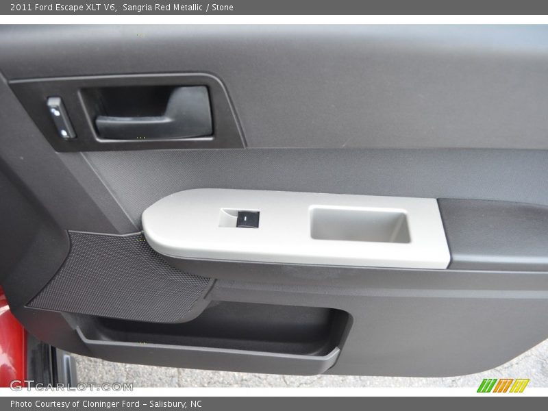 Sangria Red Metallic / Stone 2011 Ford Escape XLT V6