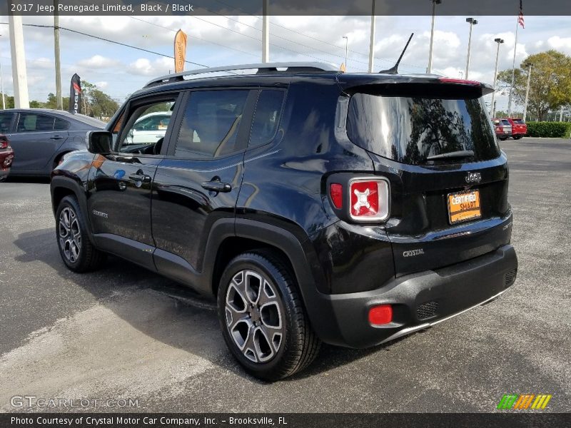 Black / Black 2017 Jeep Renegade Limited