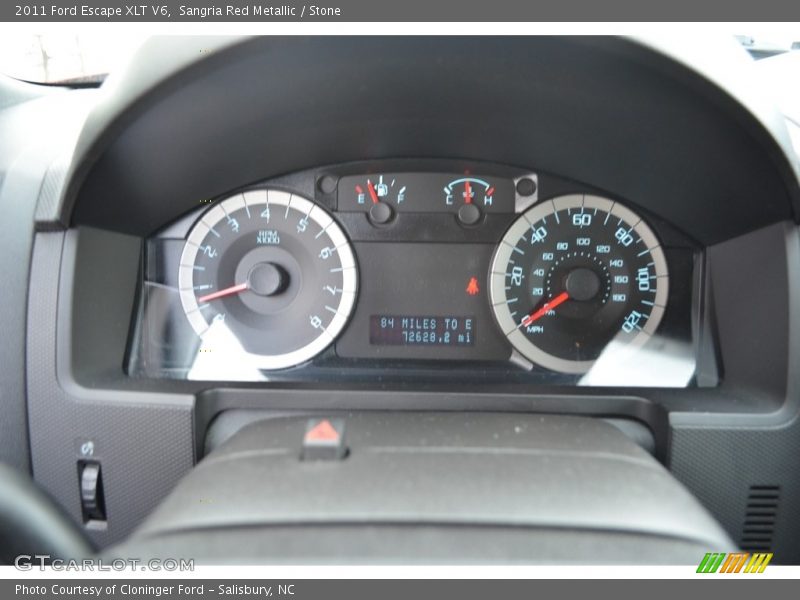 Sangria Red Metallic / Stone 2011 Ford Escape XLT V6