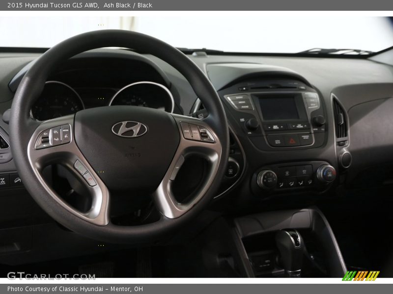Ash Black / Black 2015 Hyundai Tucson GLS AWD