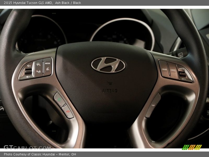 Ash Black / Black 2015 Hyundai Tucson GLS AWD