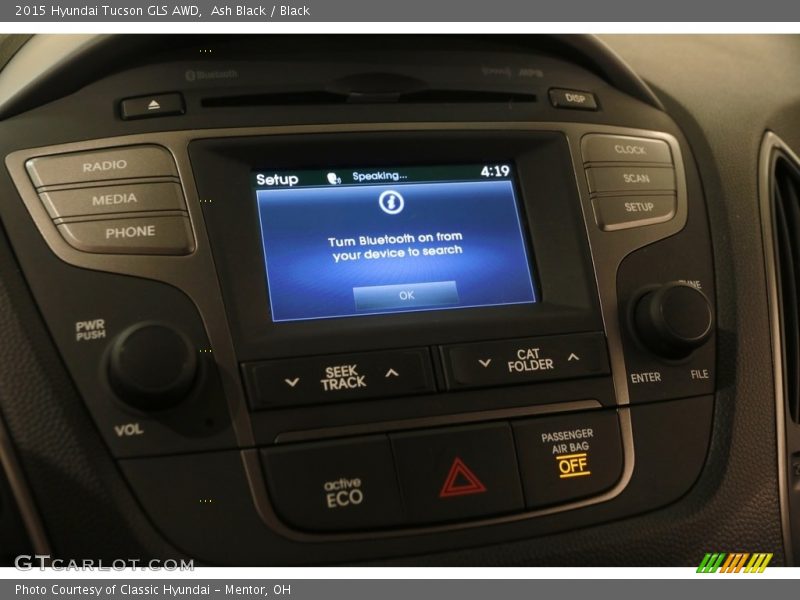 Ash Black / Black 2015 Hyundai Tucson GLS AWD