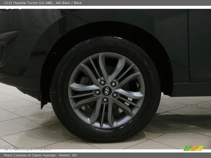 Ash Black / Black 2015 Hyundai Tucson GLS AWD