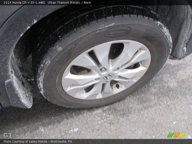 Urban Titanium Metallic / Black 2014 Honda CR-V EX-L AWD