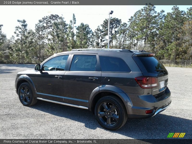 Granite Pearl / Black 2018 Dodge Journey Crossroad