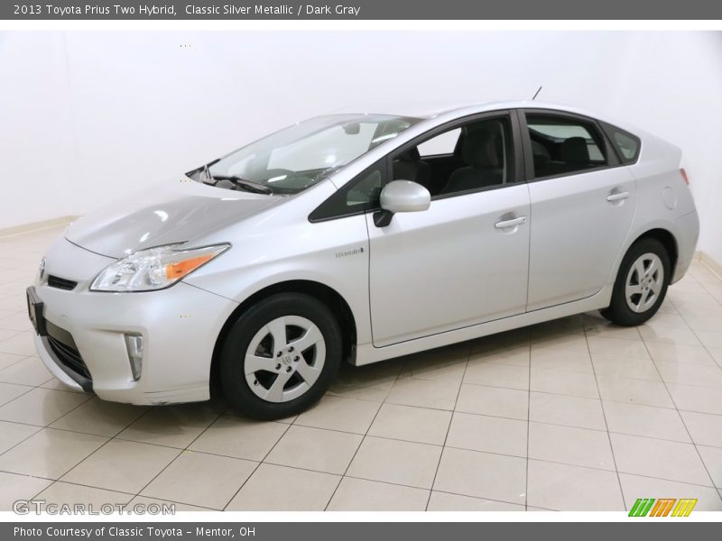 Classic Silver Metallic / Dark Gray 2013 Toyota Prius Two Hybrid