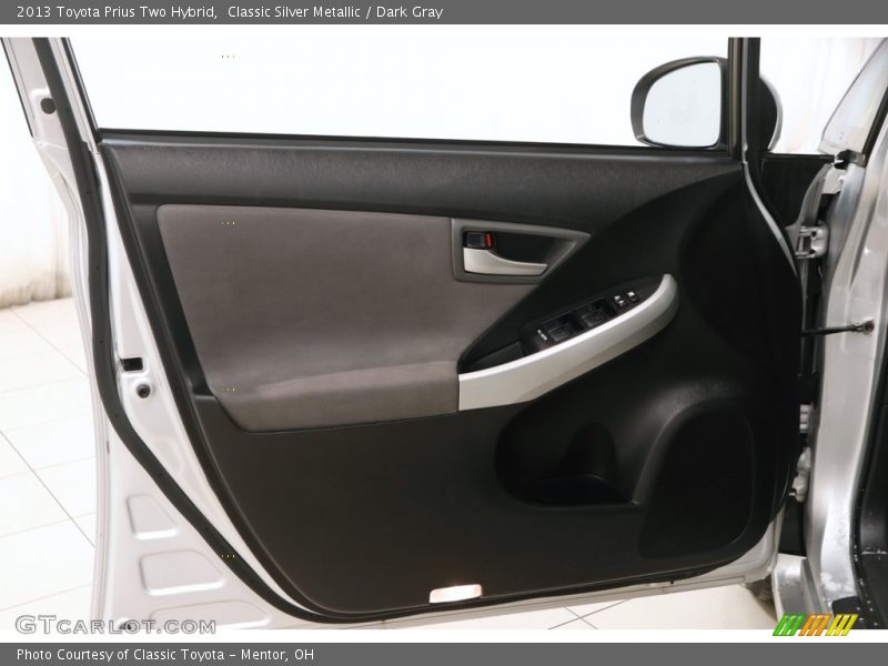 Classic Silver Metallic / Dark Gray 2013 Toyota Prius Two Hybrid