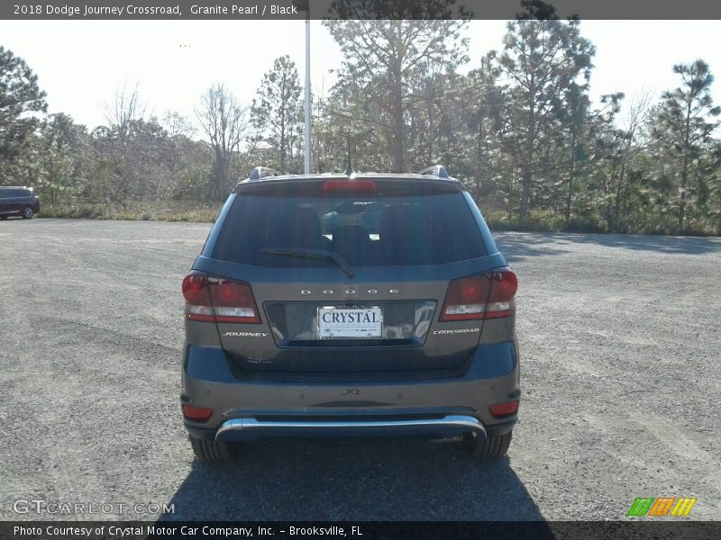 Granite Pearl / Black 2018 Dodge Journey Crossroad