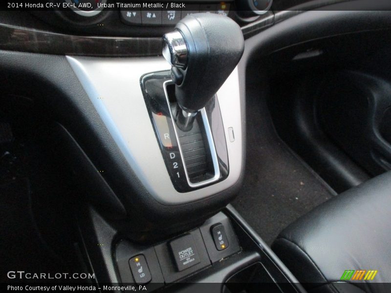 Urban Titanium Metallic / Black 2014 Honda CR-V EX-L AWD