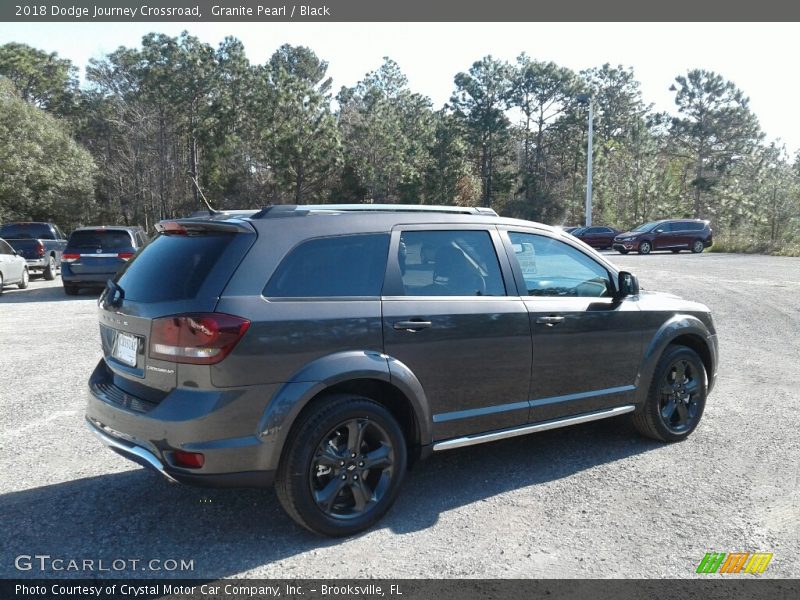 Granite Pearl / Black 2018 Dodge Journey Crossroad